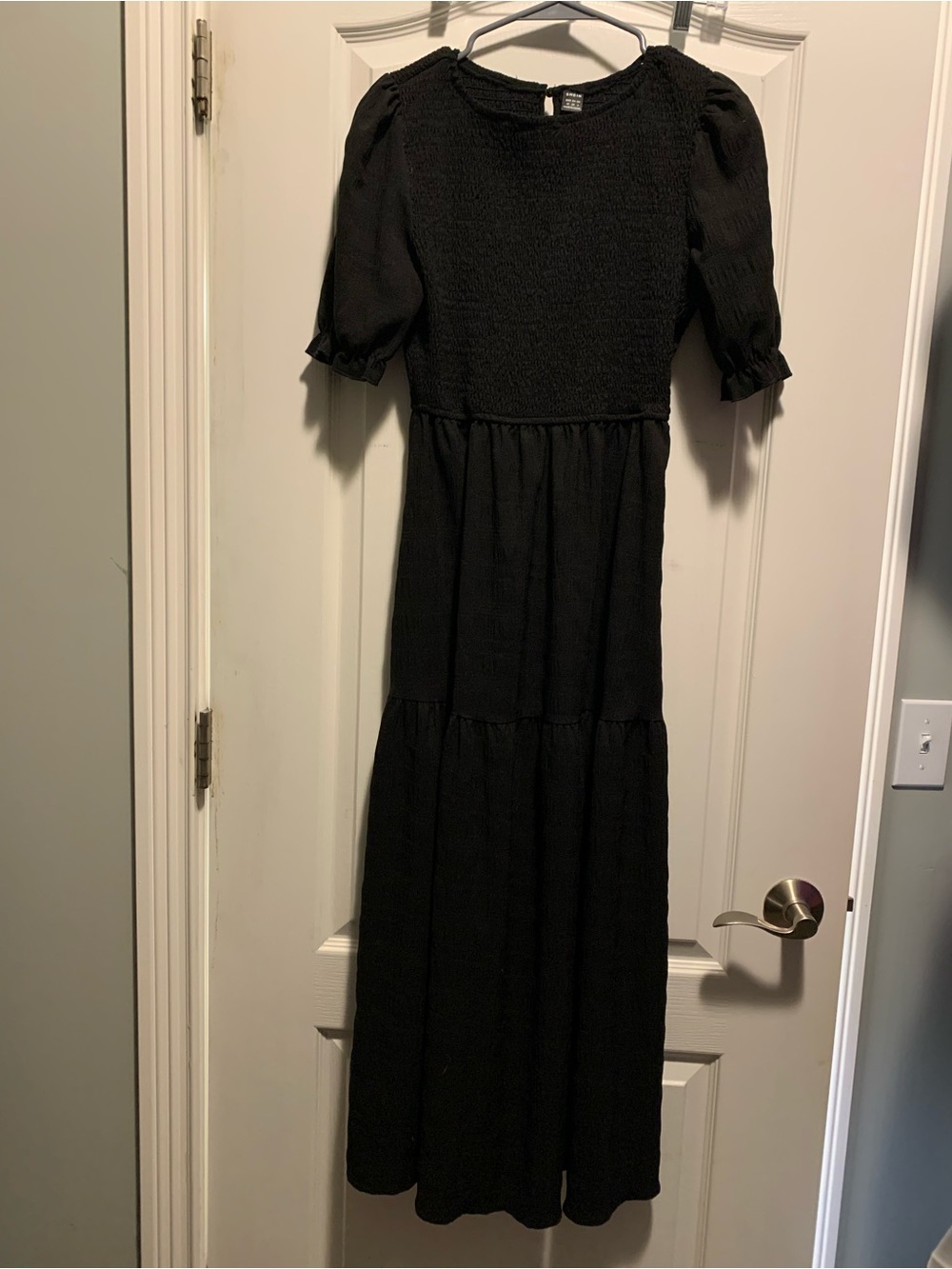 Shein Black Midi Dress